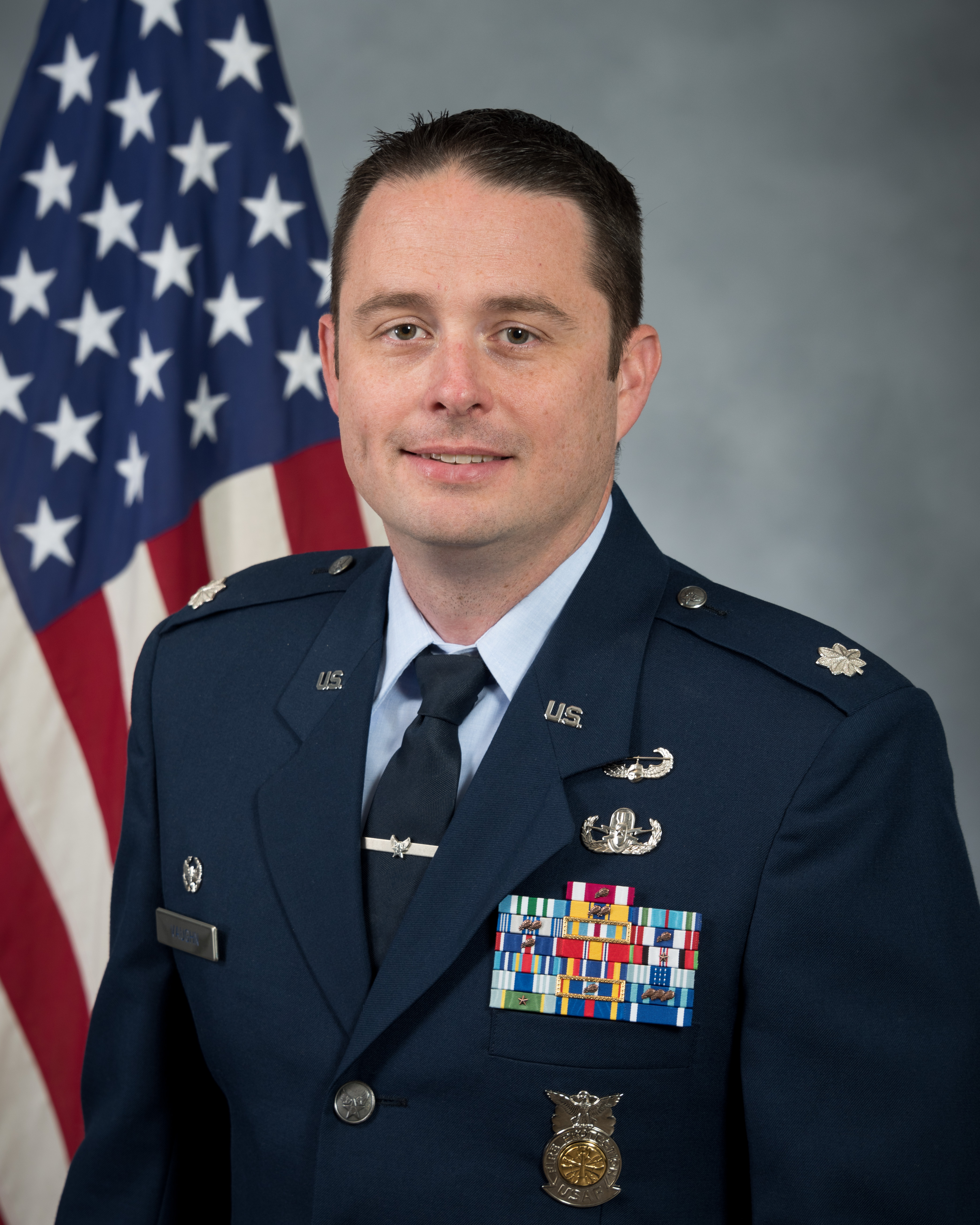 Lt Col Alan Vaughn Portrait